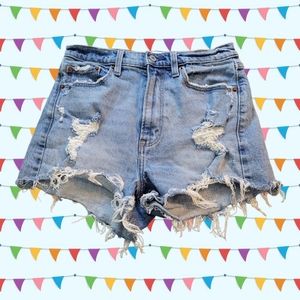 Abercrombie & Fitch High Rise Mom Shorts